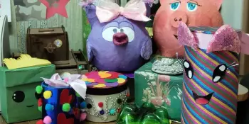 Школьный фестиваль копилок "Копилка рубль бережет"