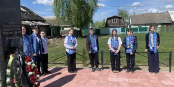 В 7а классе прошёл классный час-экскурсия "Чтобы помнили"