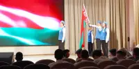 Наши учащиеся на смотр-конкурсе знаменных групп!