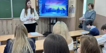 В мире профессий: девятиклассники встретились с представителями строительного колледжа