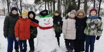 Зимняя сказка 3 "А" класса: экология творчества и радость созидания