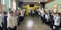 Торжественные линейки, посвященные окончанию третьей четверти