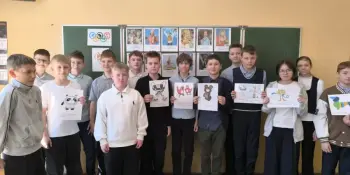 В 6 "Б" классе прошел Олимпийский урок