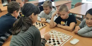 Первенство школы по шашкам среди учащихся 5-х классов